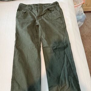 Prana Olive Green Women's Trousers